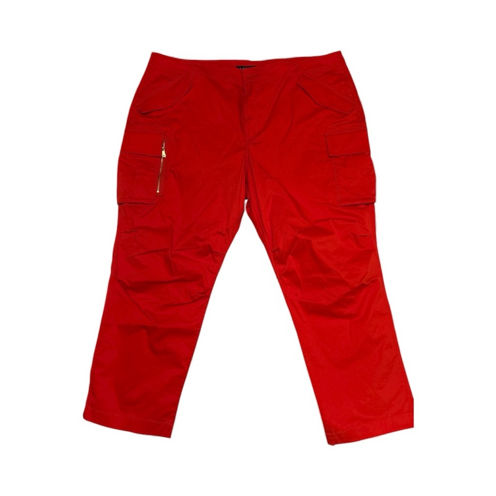 Lauren Ralph Lauren Women's Orange Cargo Joggers